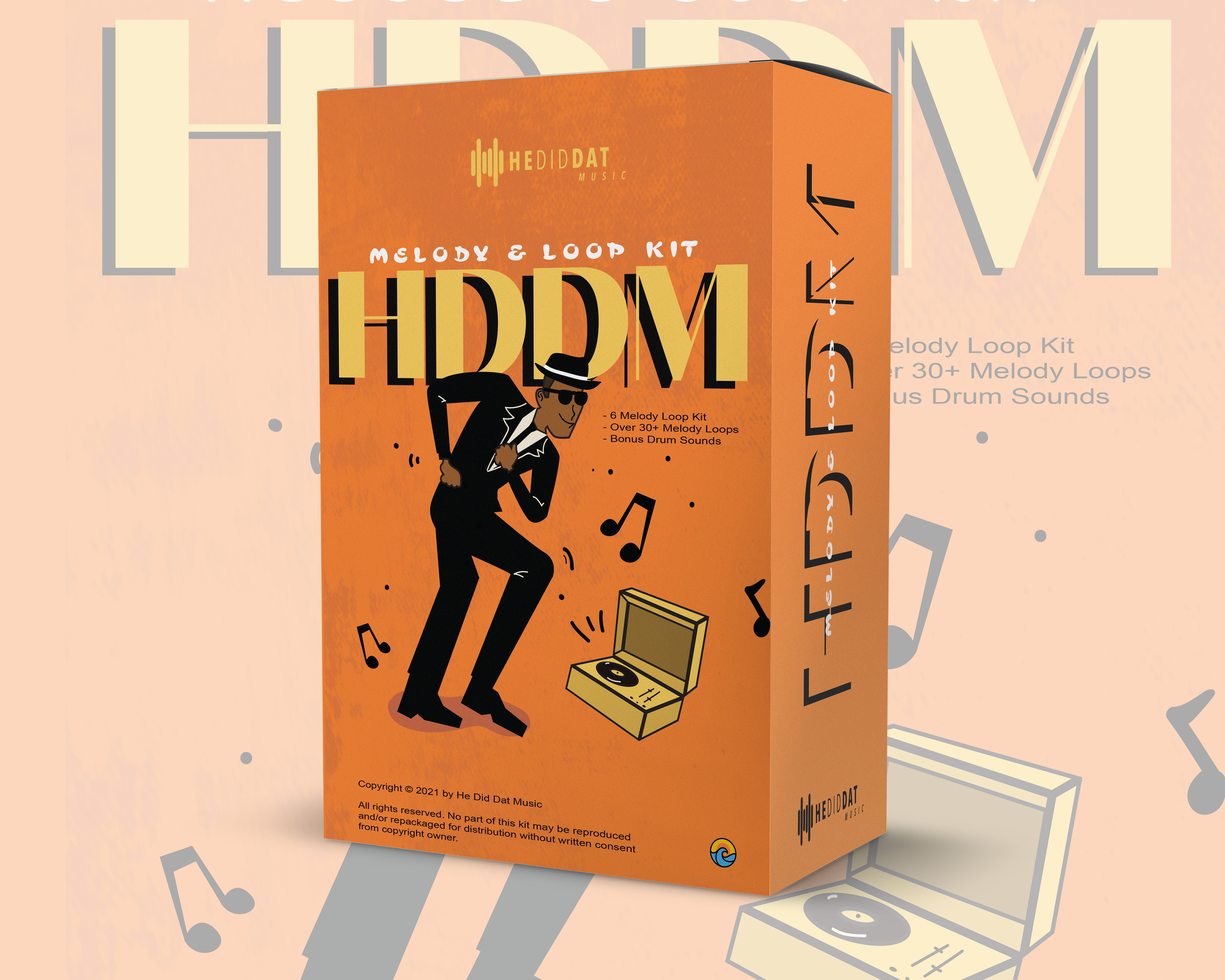 HDDM Melody Kit (Orange) - Image 3